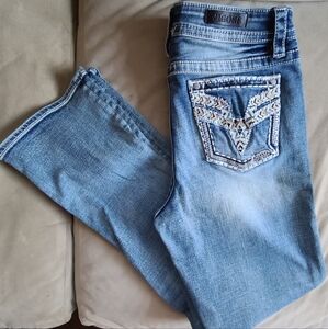 vigoss slim boot jeans size 10